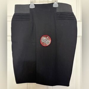 Black Pencil Skirt by Sapphire Red